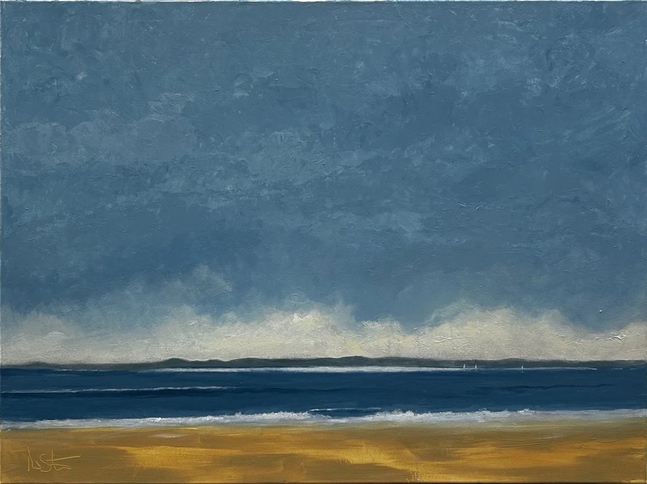  37. East Head   
Acrylic on Canvas 
80cm x 100cm  
£4250