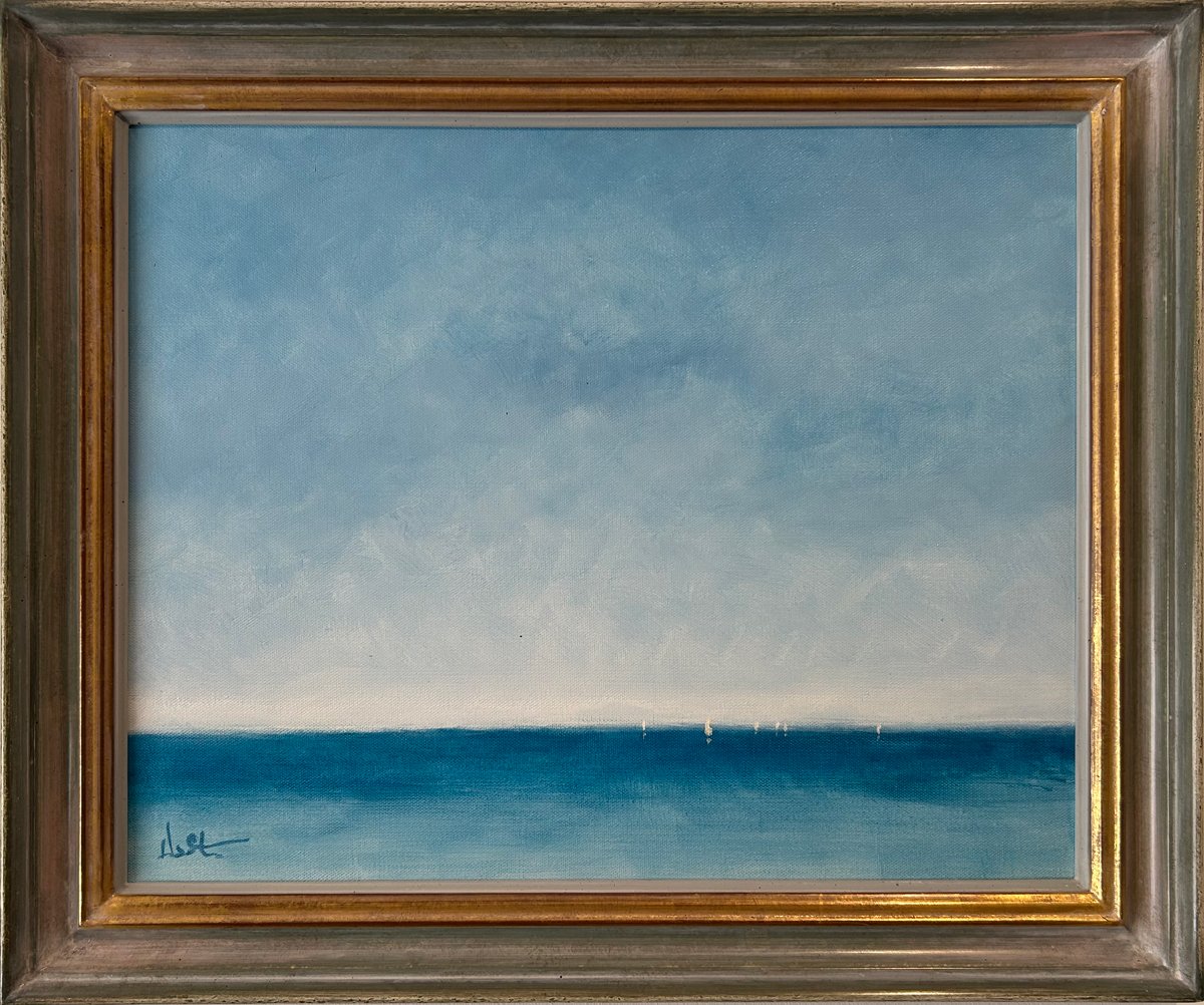  1. Watamu 1   
Acrylic on canvas  
40cm x 50cm  
£1800