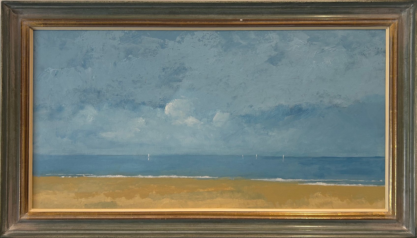  33. Wittering 3    
Acrylic on canvas 
 45cm x 75cm  
£3000