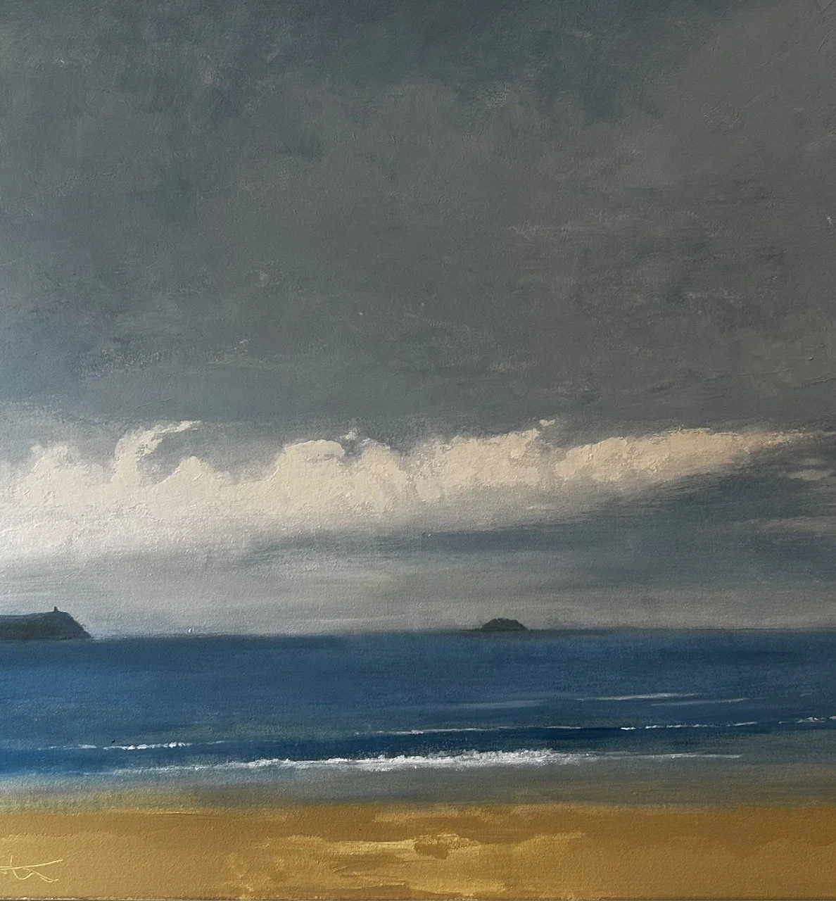  42. Camel Estuary   
Acrylic on Canvas 
90cm x 90cm 
£3500