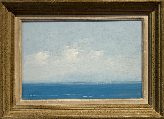  24. Norfolk Seascape 1    
Acrylic on board  
23cm x 31cm  
£800