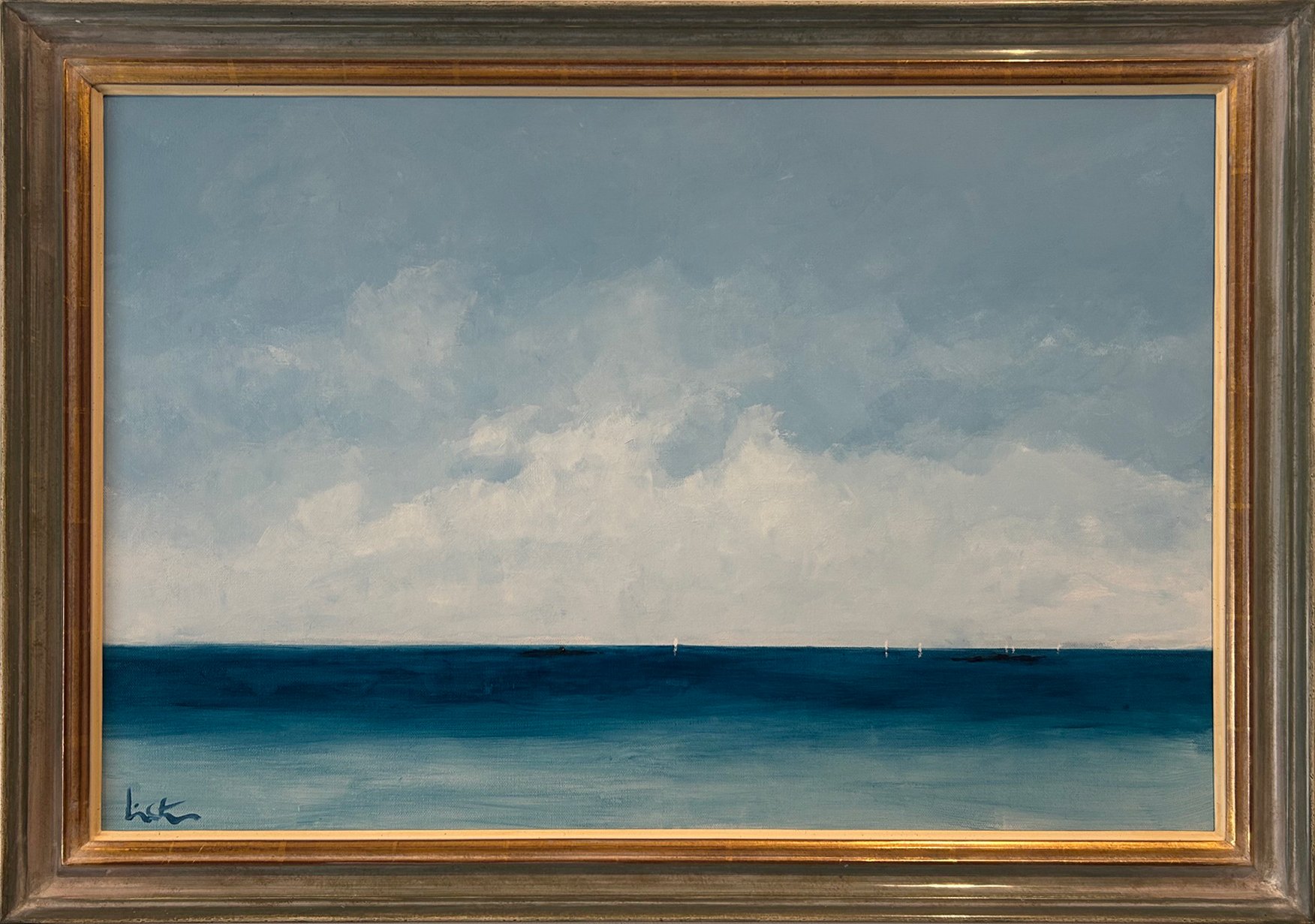  4. Watamu 4   
Acrylic on canvas  
50cm x 75cm 
£2750