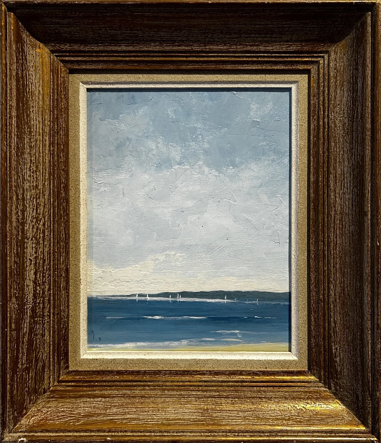 
 28. Norfolk Seascape 7   
Acrylic on canvas  
30cm x 20cm  
£950