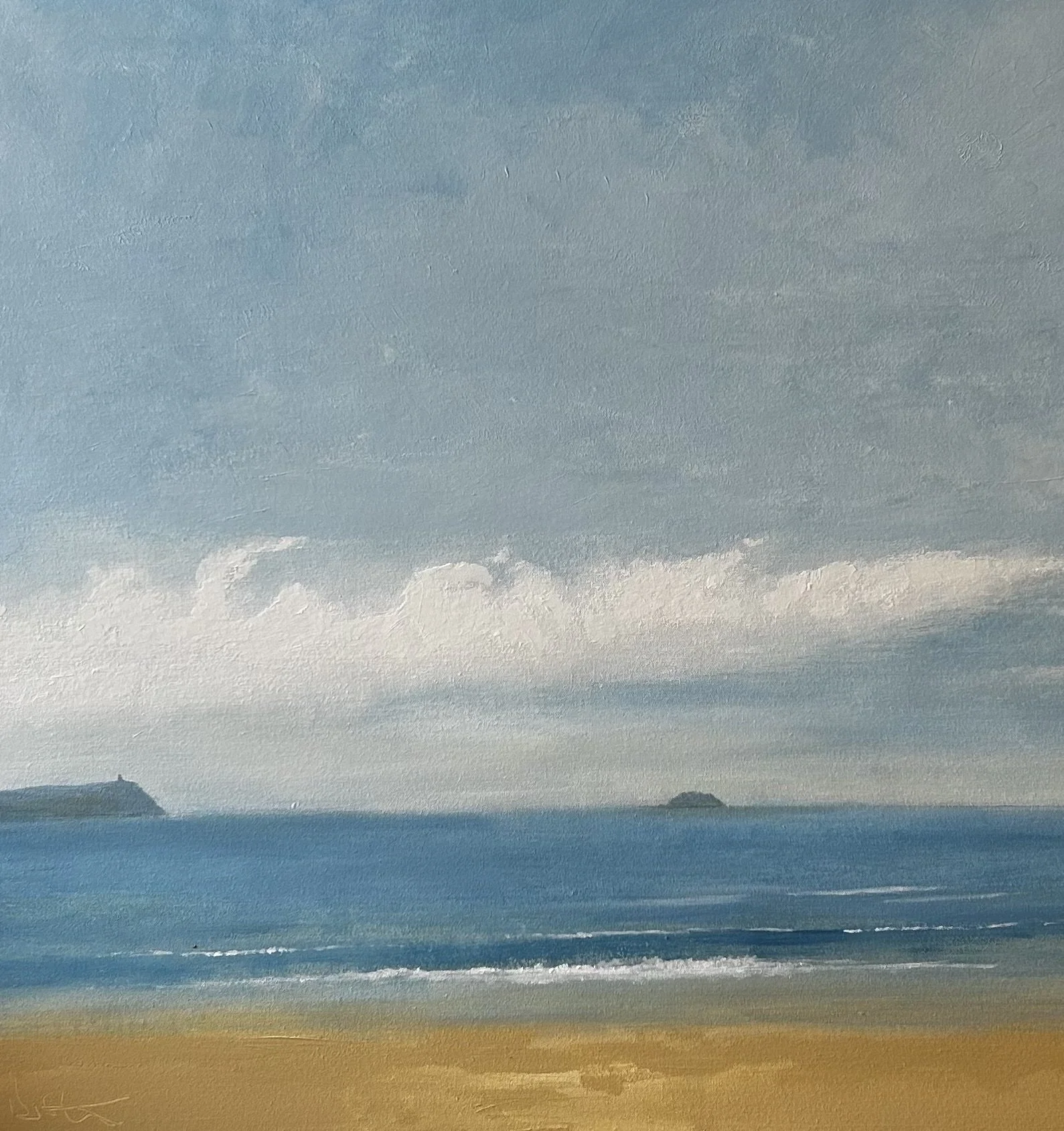 42. Camel Estuary   
Acrylic on Canvas 
90cm x 90cm 
£3500