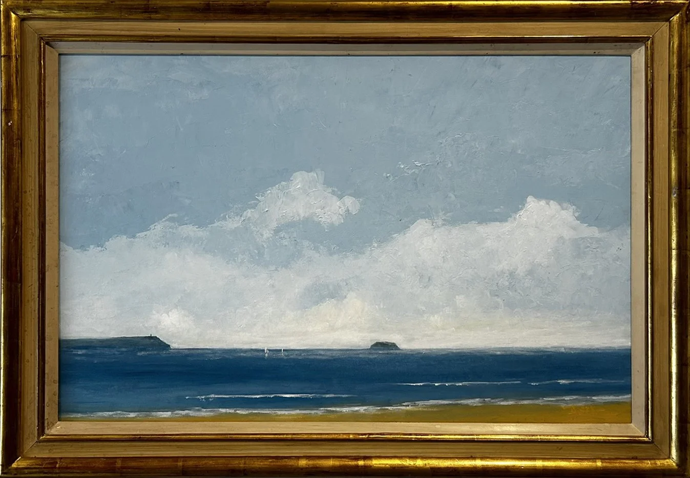  40. Newland    
Acrylic on Canvas and Board 
46cm x 72cm 
£2500