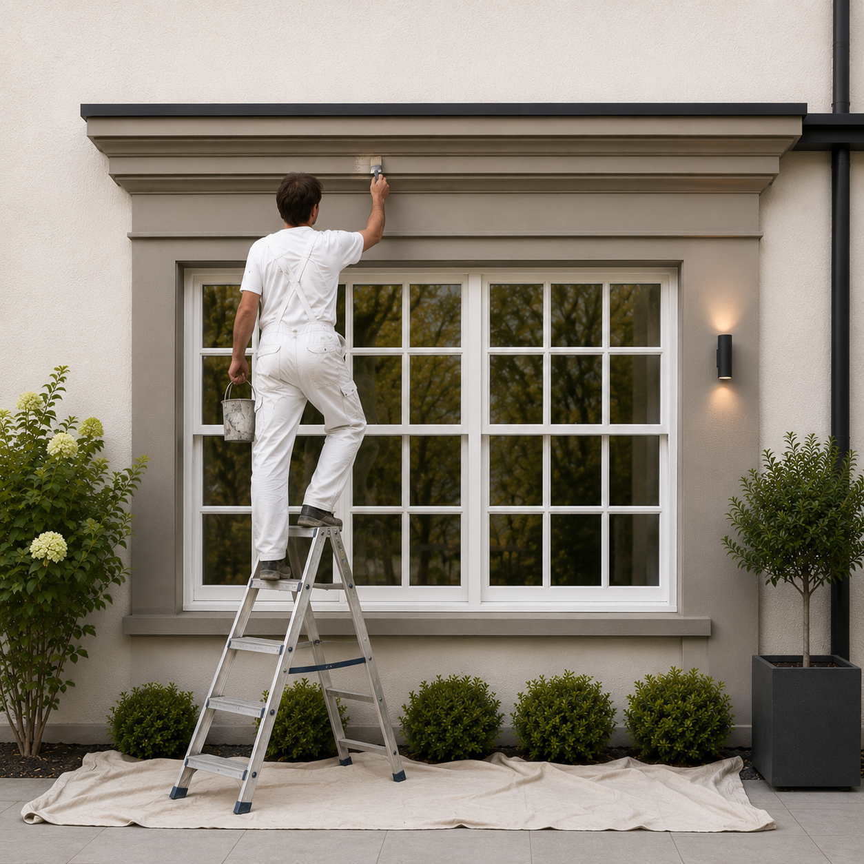 External property maintenance in Canterbury, Kent — exterior painting