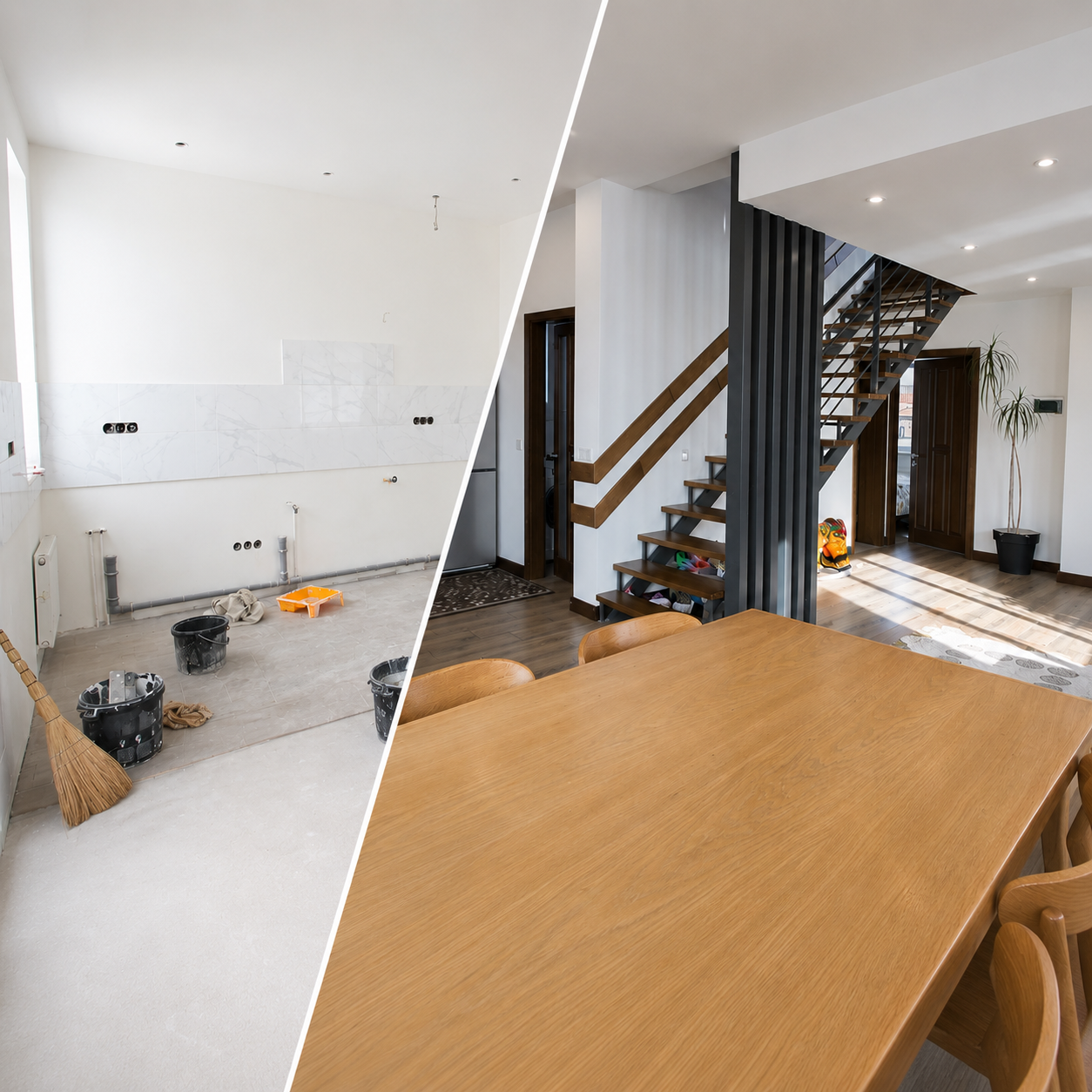 Interior fit-out in Canterbury, Kent — flooring and finishing work