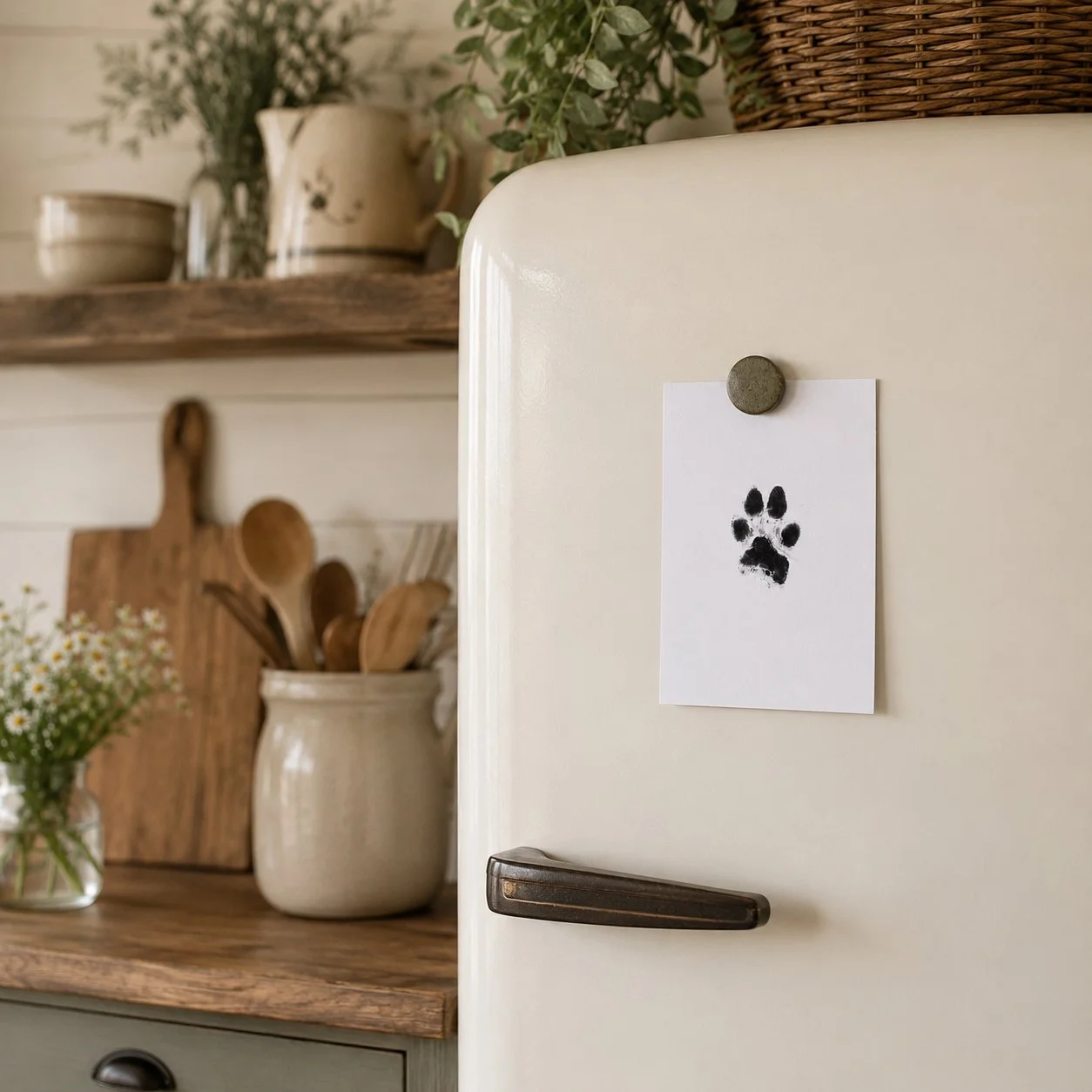 Ink Paw Print