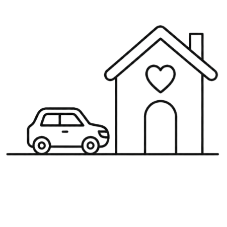 Return home of a beloved pet's ashes following cremation with Greener Pastures Pet Cremation.
