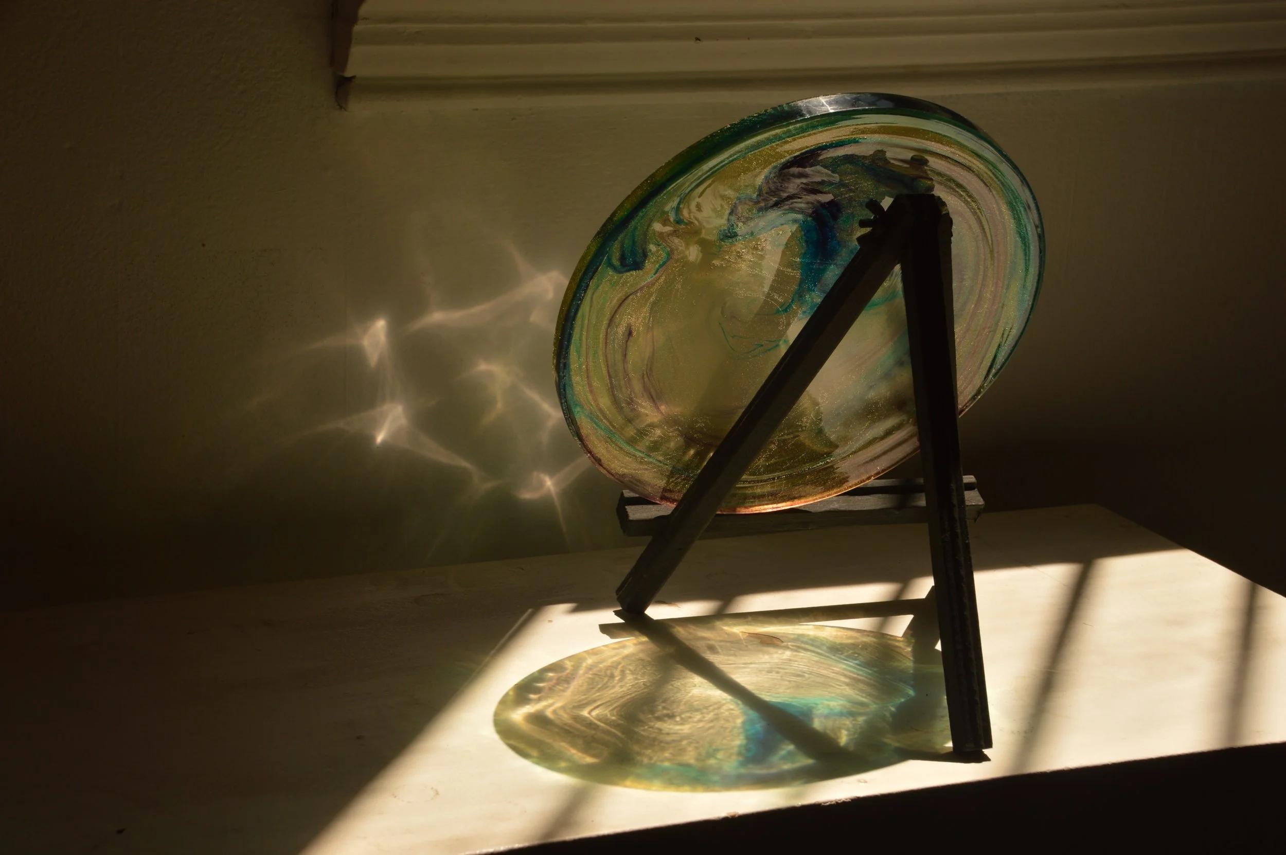 Sound #1
Resin and pigments
2016
23cm