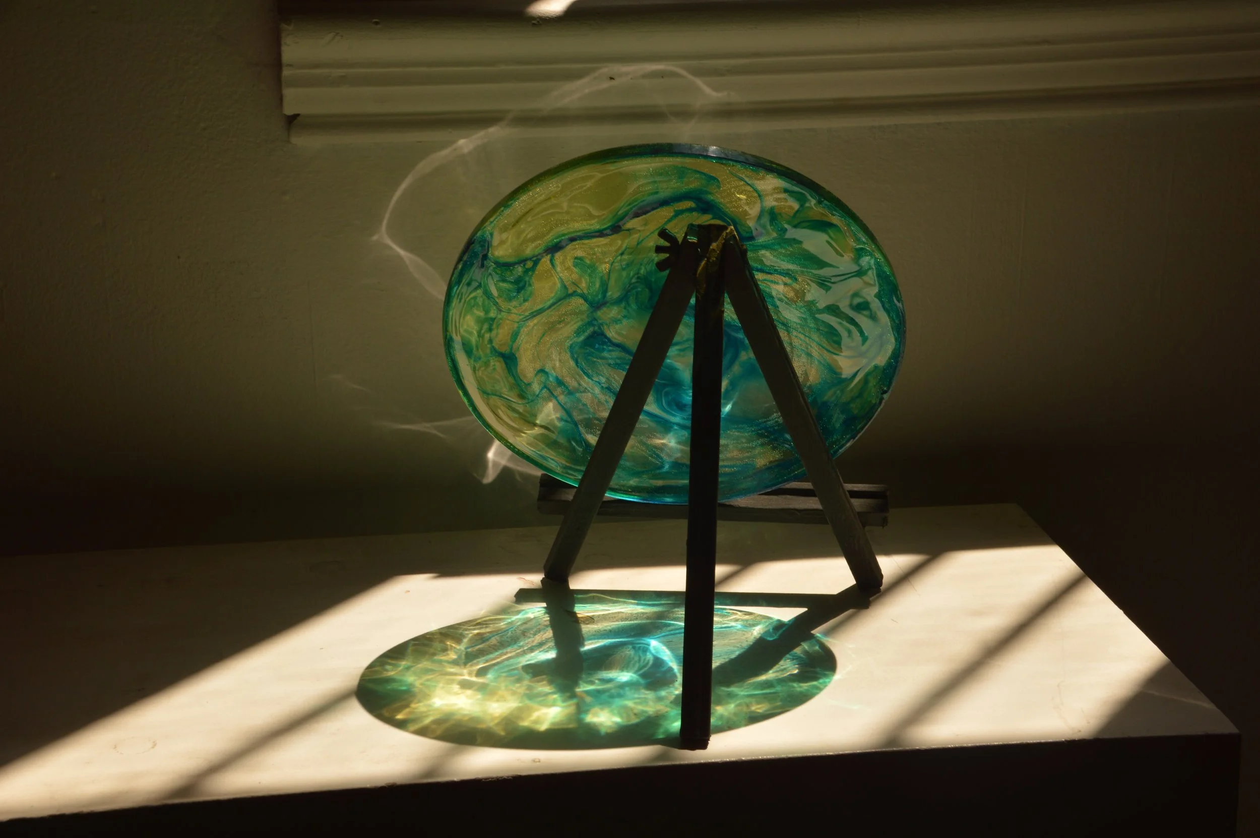 Sound #5
Resin and pigments
2016
23cm