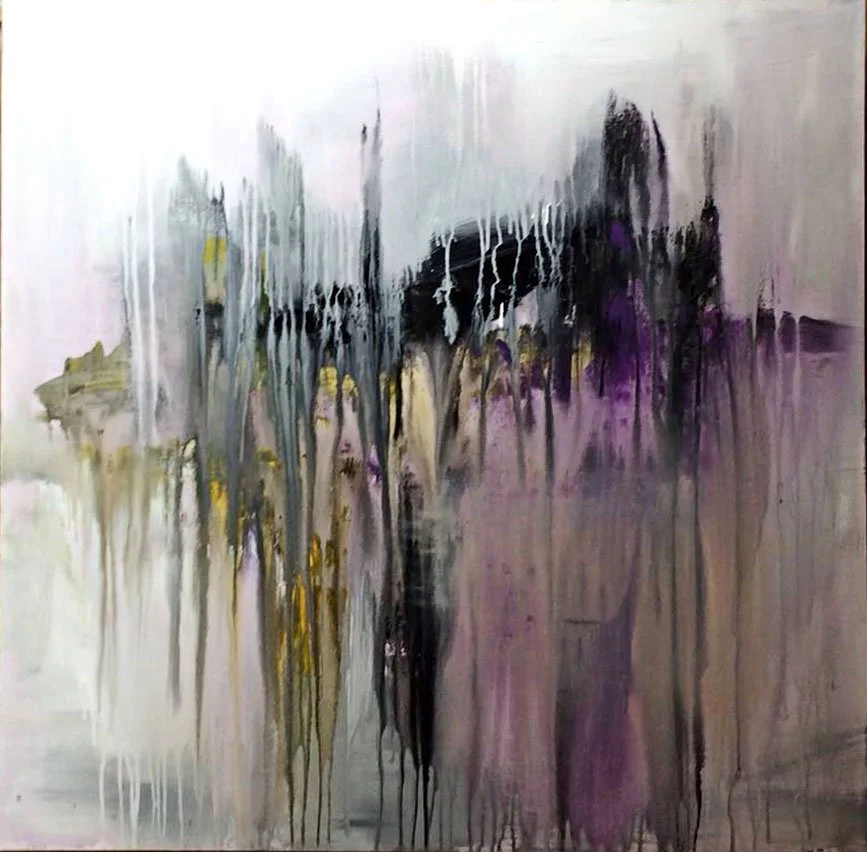 “Serenity” 2014 Acrylic on canvas 92 x 92cm