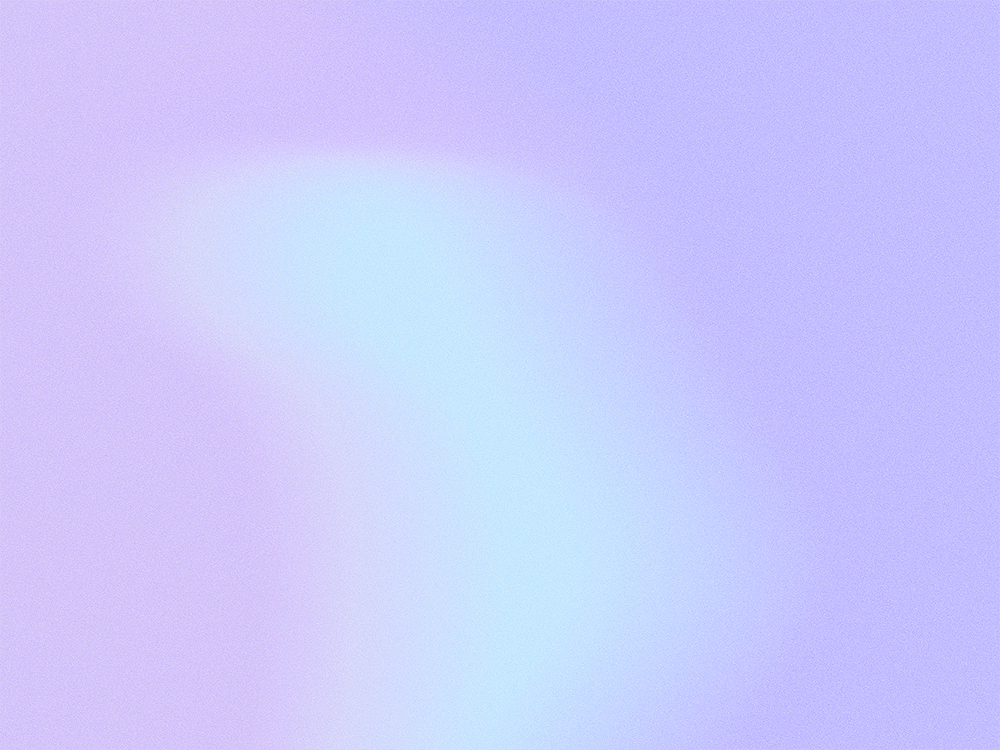Blurry abstract gradient background with shades of purple and blue.
