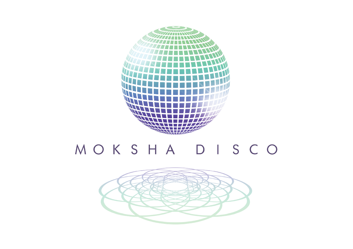 Stylized globe with a grid pattern in shades of blue, green, and purple, with the text 'MOCKSHA PISCO' underneath, and a circular concentric pattern below the text.
