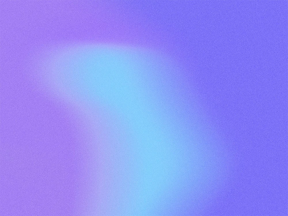 Abstract gradient background with shades of purple, blue, and light teal.
