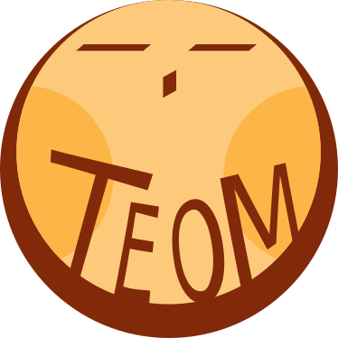 Graphic of a smiling face with closed eyes and the word 'TEAM' inside the mouth.