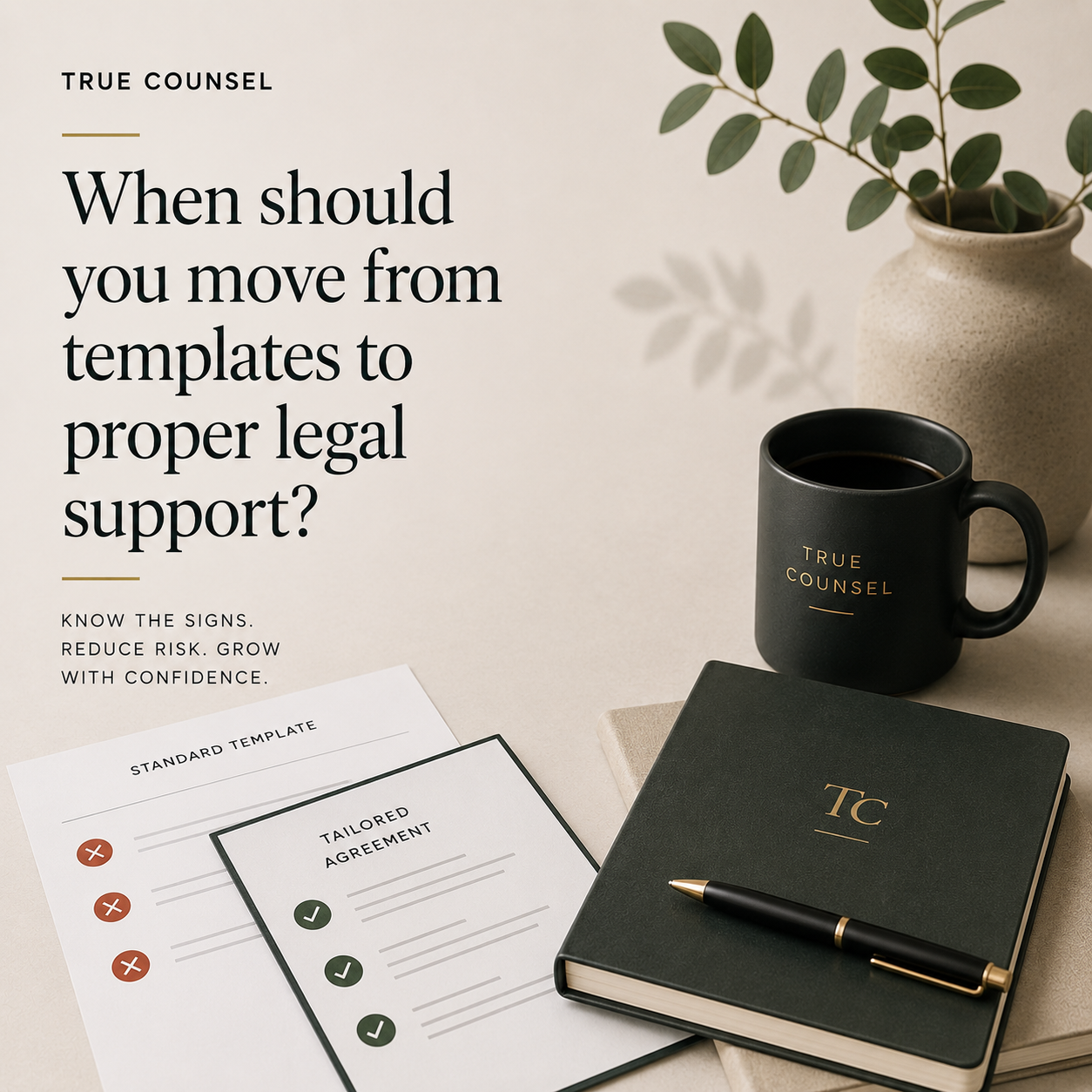 When Should You Move To more Structured Legal Support?