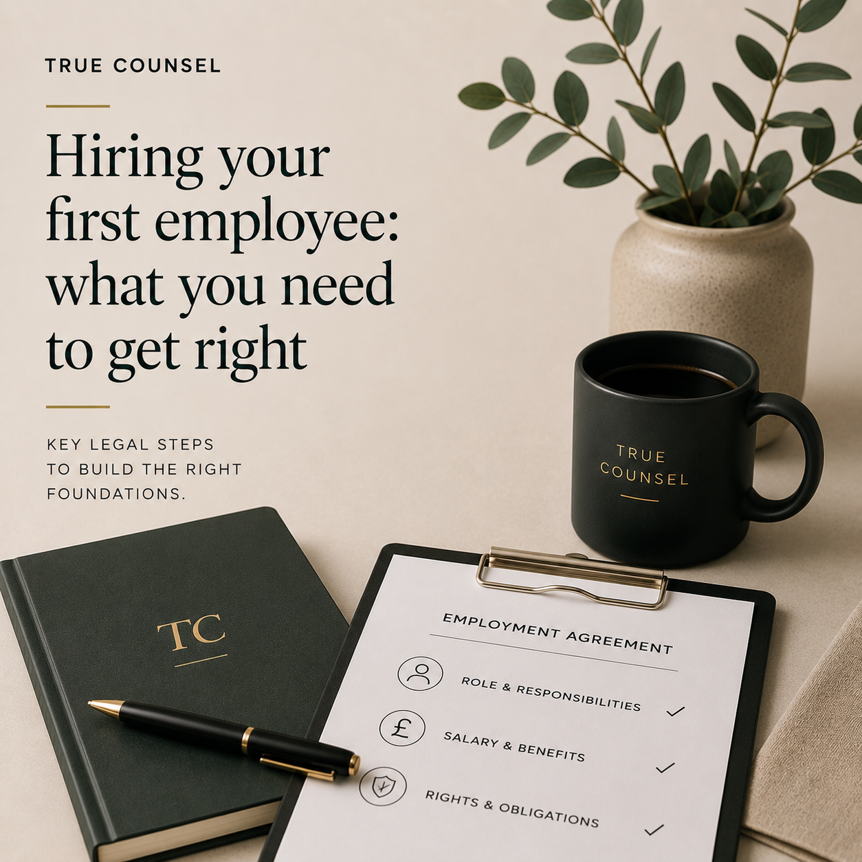 Hiring your first employees: what you need to get right