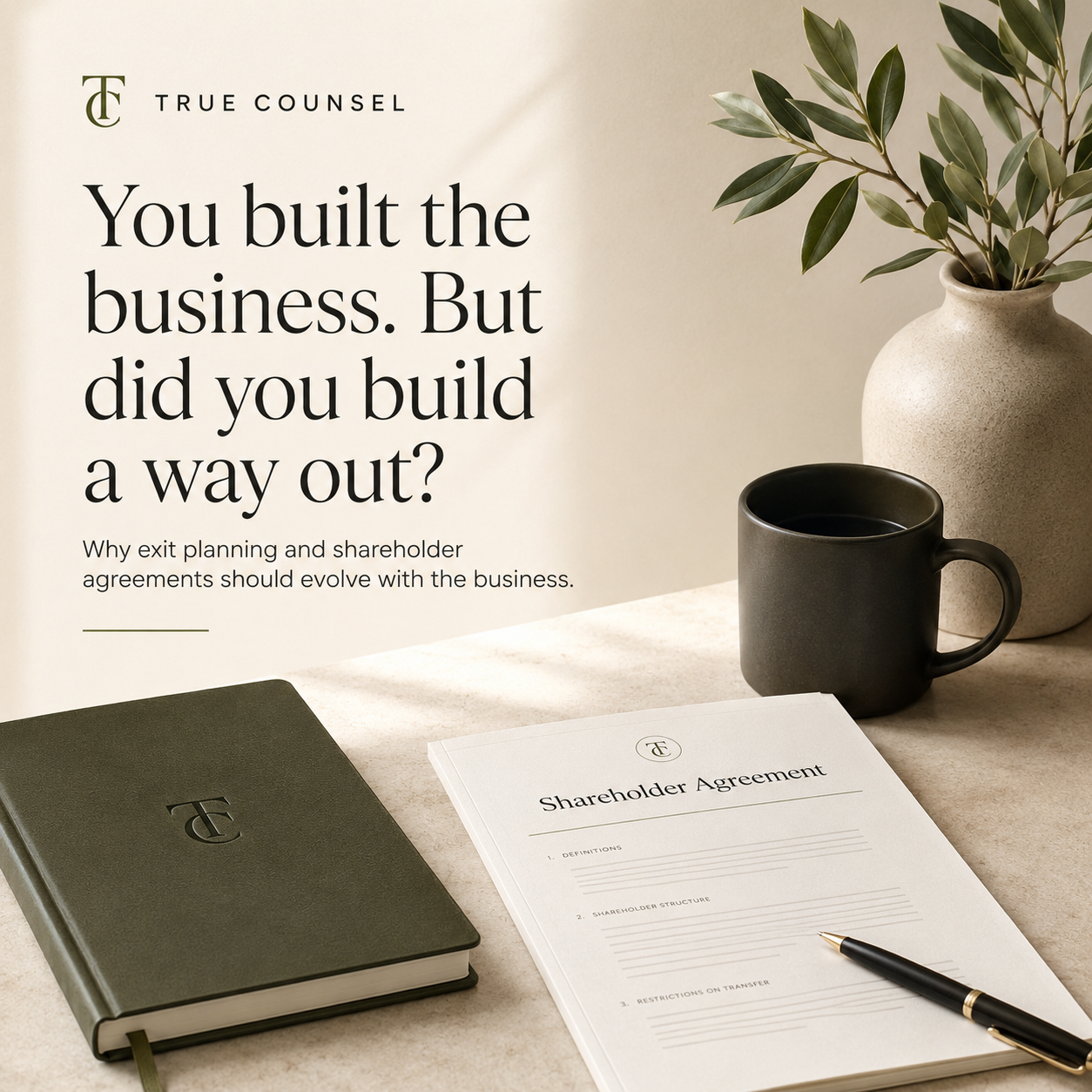 You built the business. But did you build a way out?
