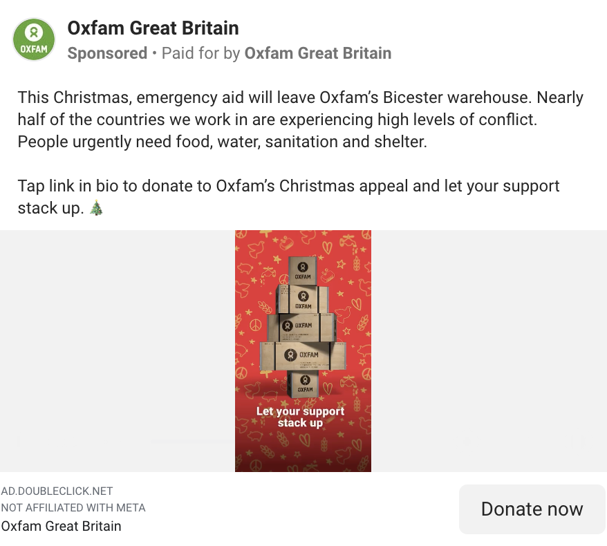 Emergency aid focused without incentive