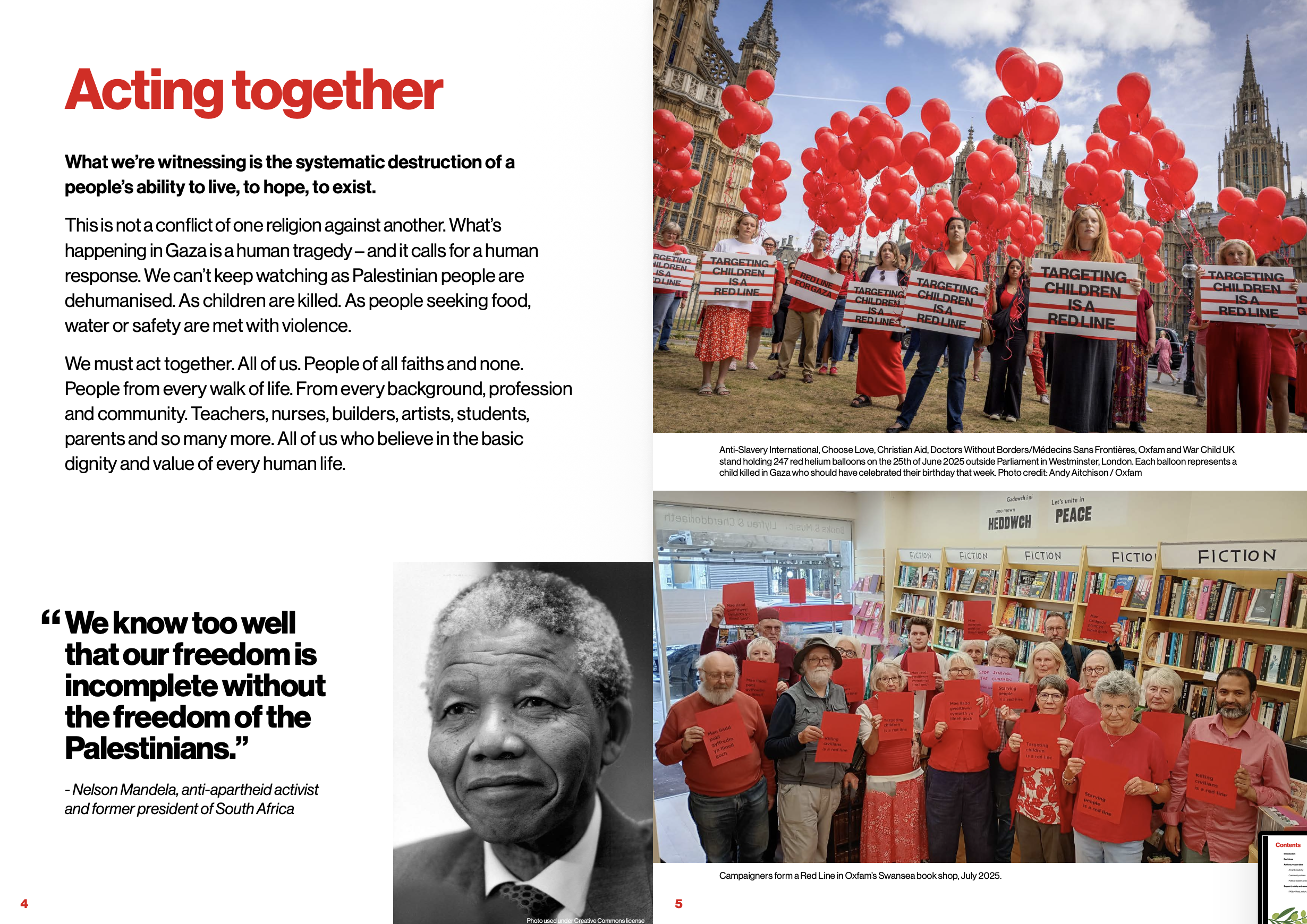 Normalising solidarity and providing social proof