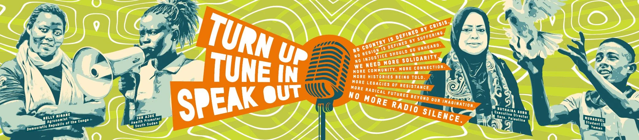 Paint-by-numbers mass participation activity with copy lines 