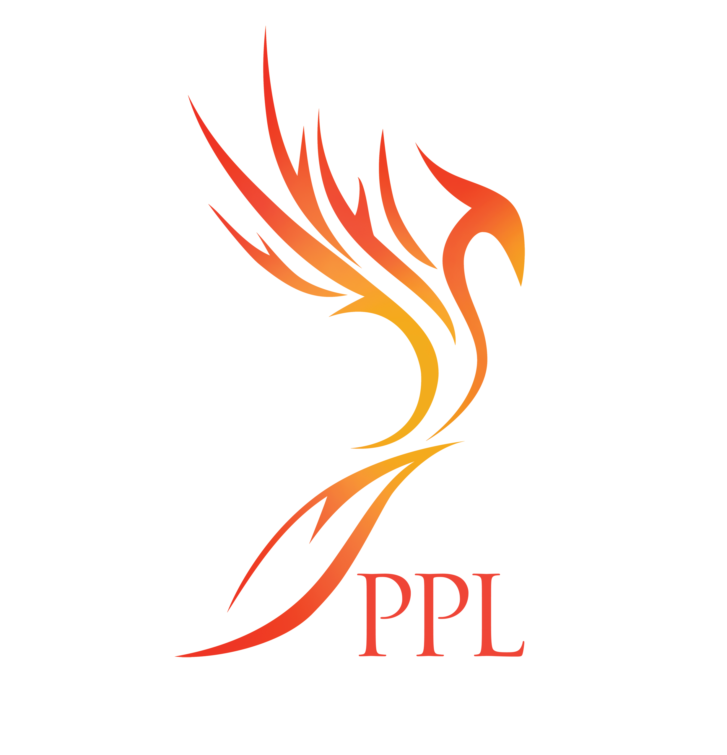 Abstract digital flame in orange, red, and yellow hues with a dynamic, flowing design.