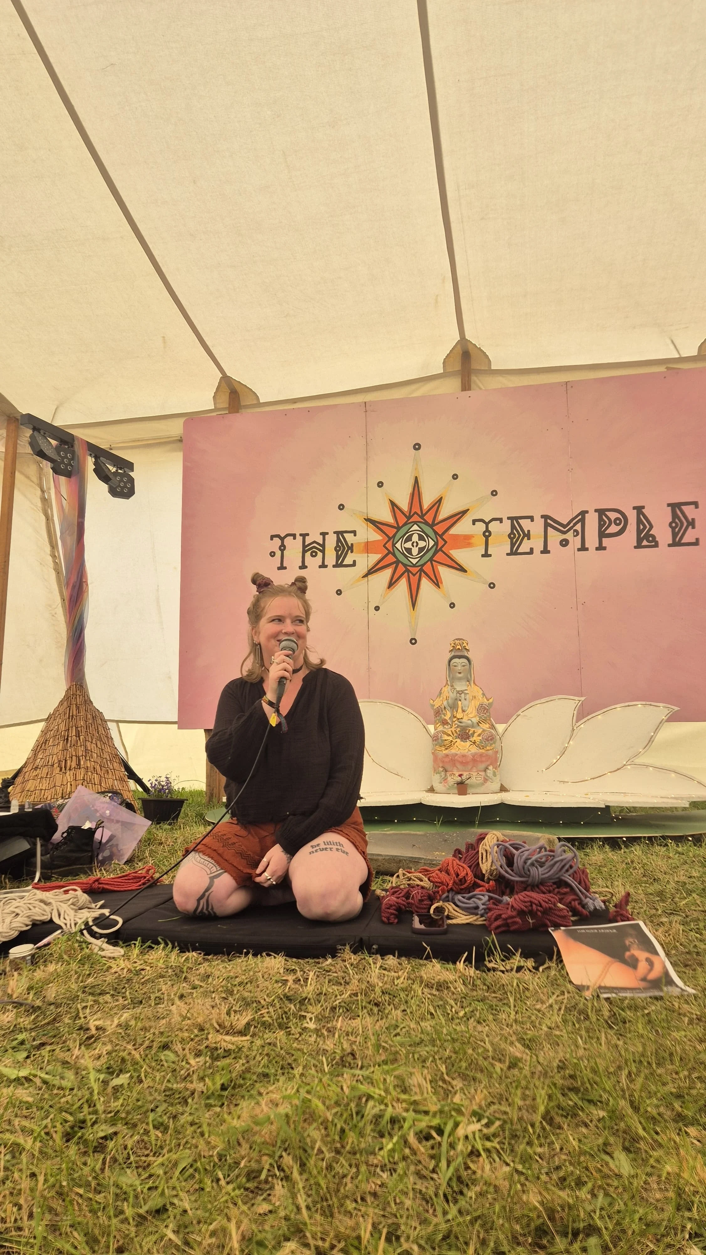 Taking the Temple to Unearthed Festival — Shibari, Community and Why I Keep Showing Up