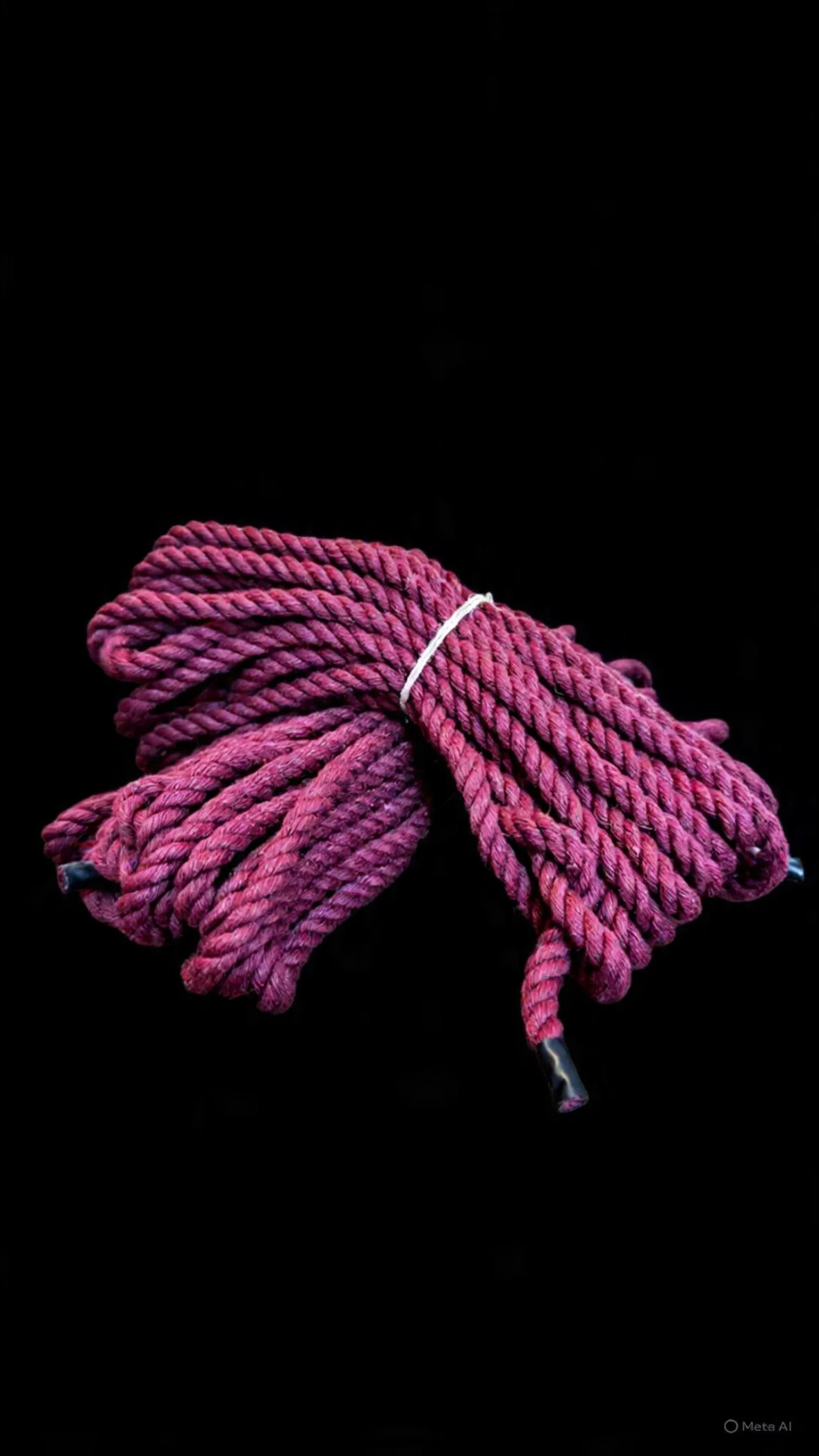 Set of 4 - Burgundy Cotton | 6mm | 8m | Novice Kit