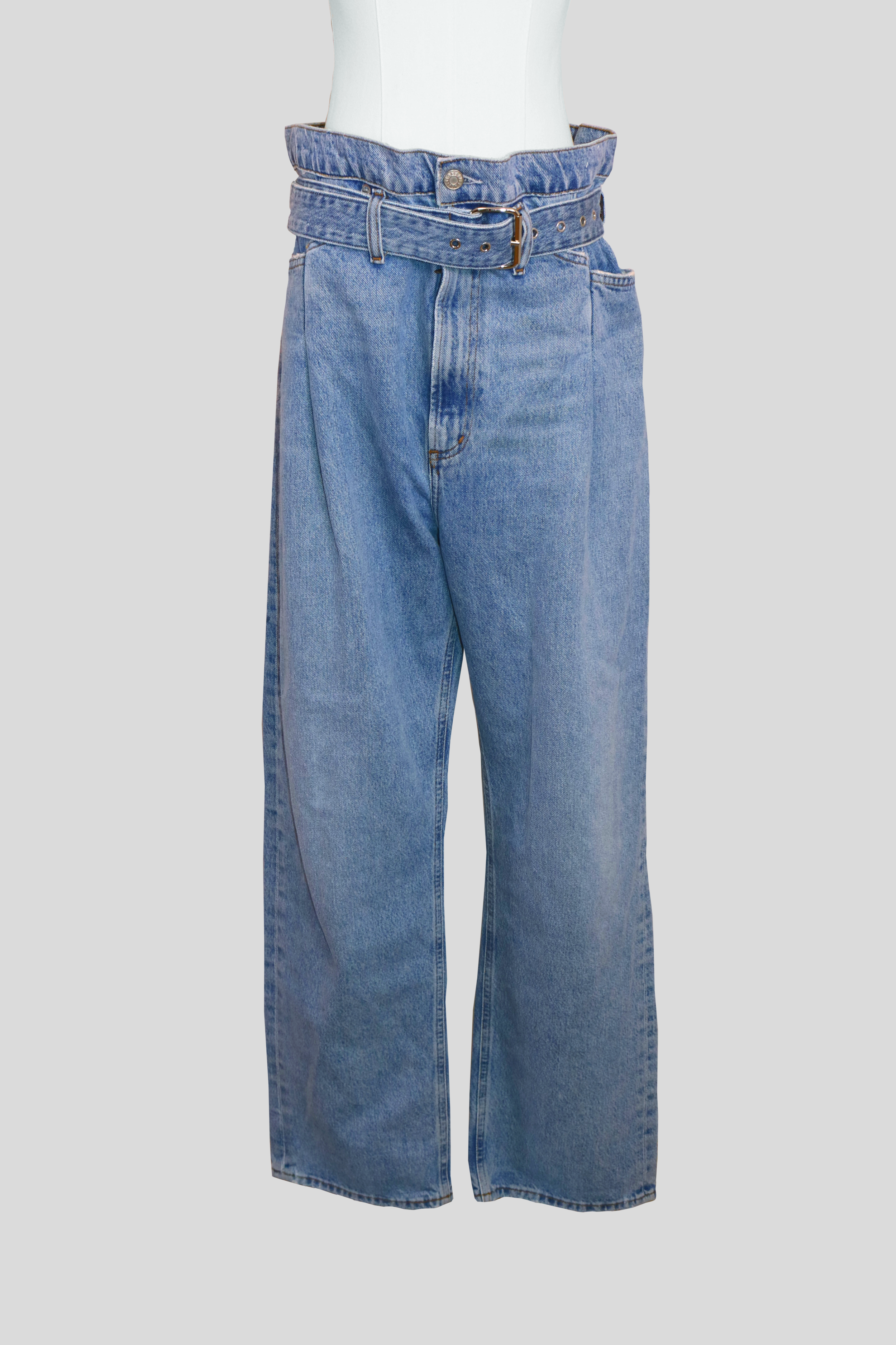 Agolde | reworked paper-denim jeans
