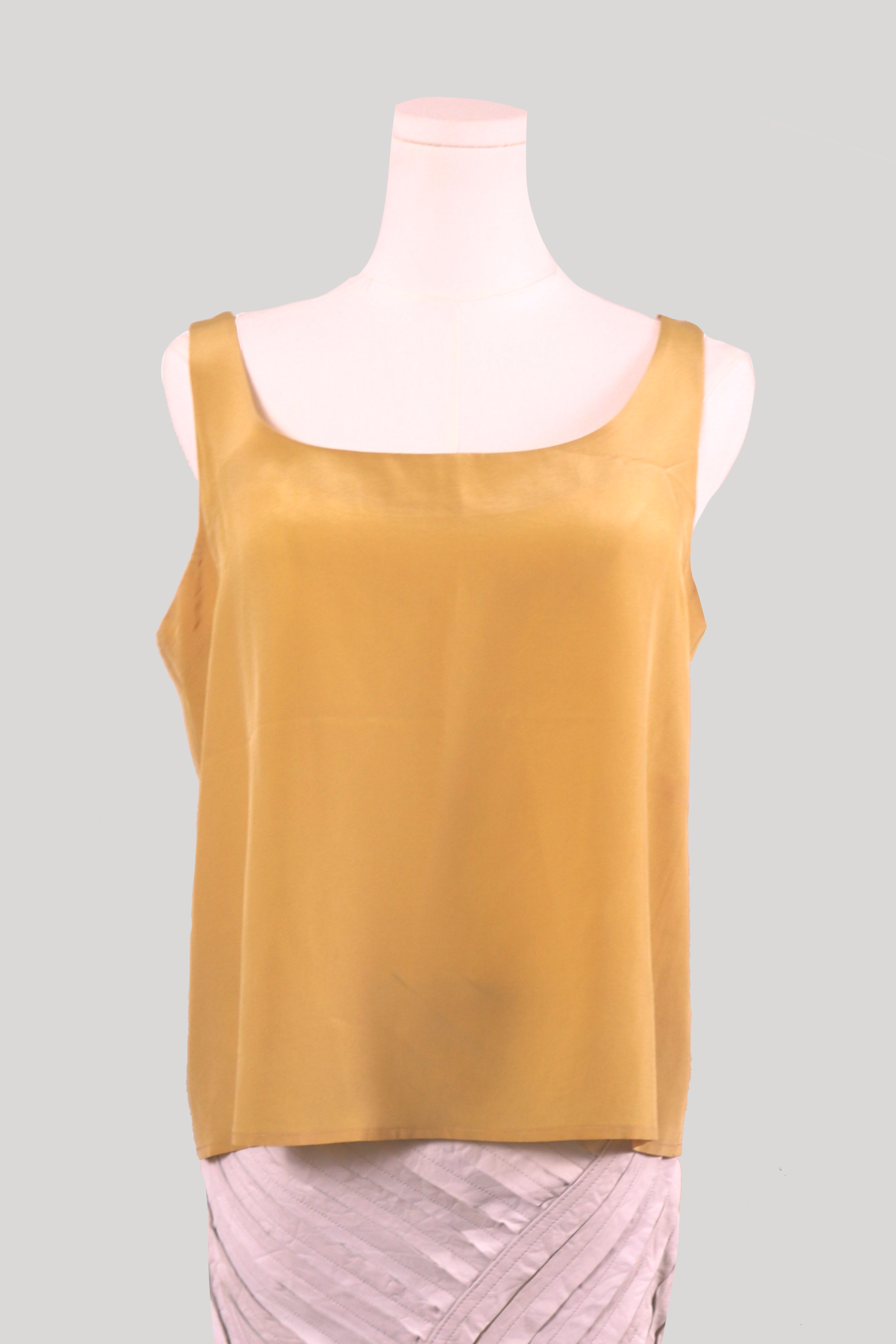 Linda Allard Ellen Tracy | marigold silk shell