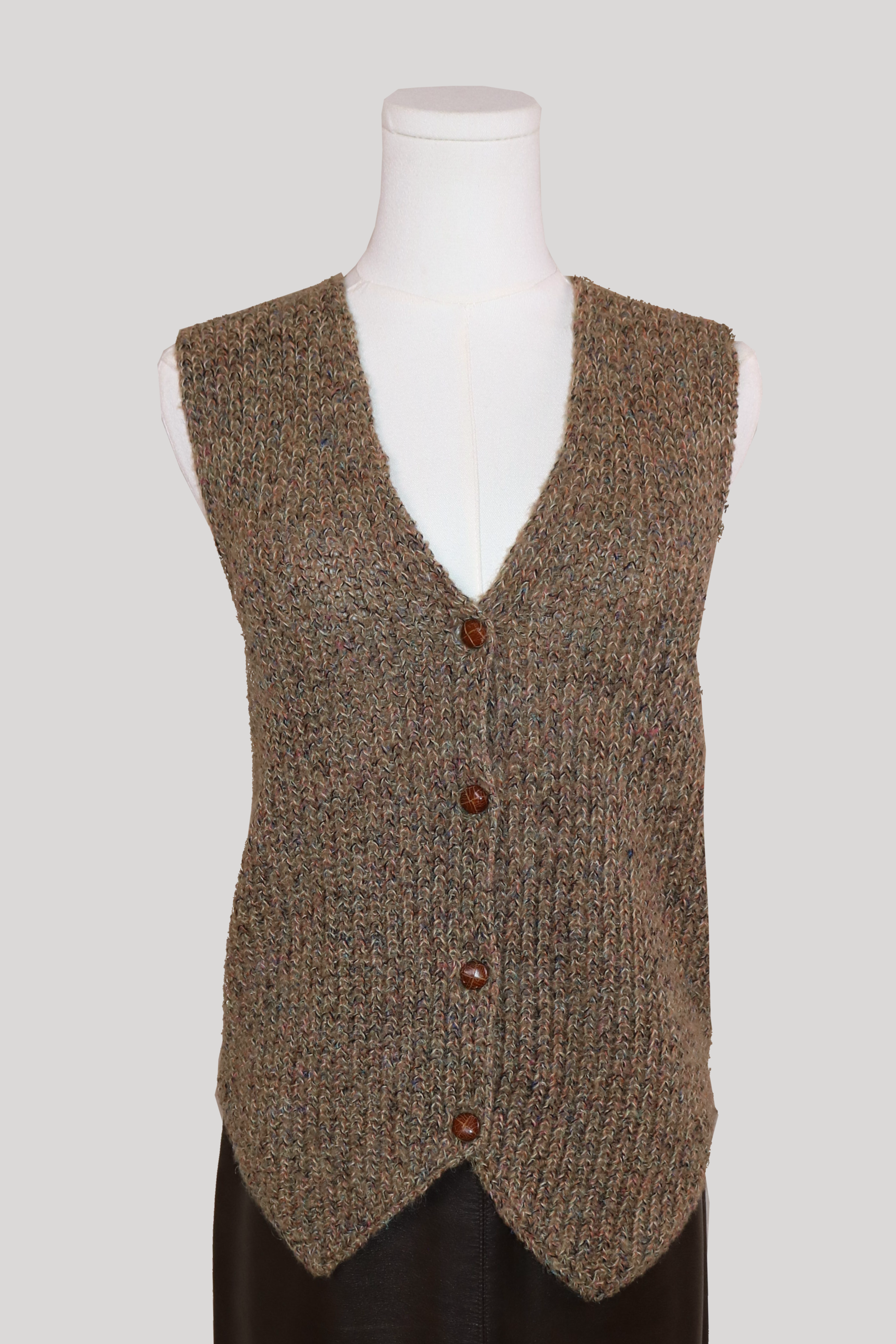 Anne Klein | Italian mohair vest