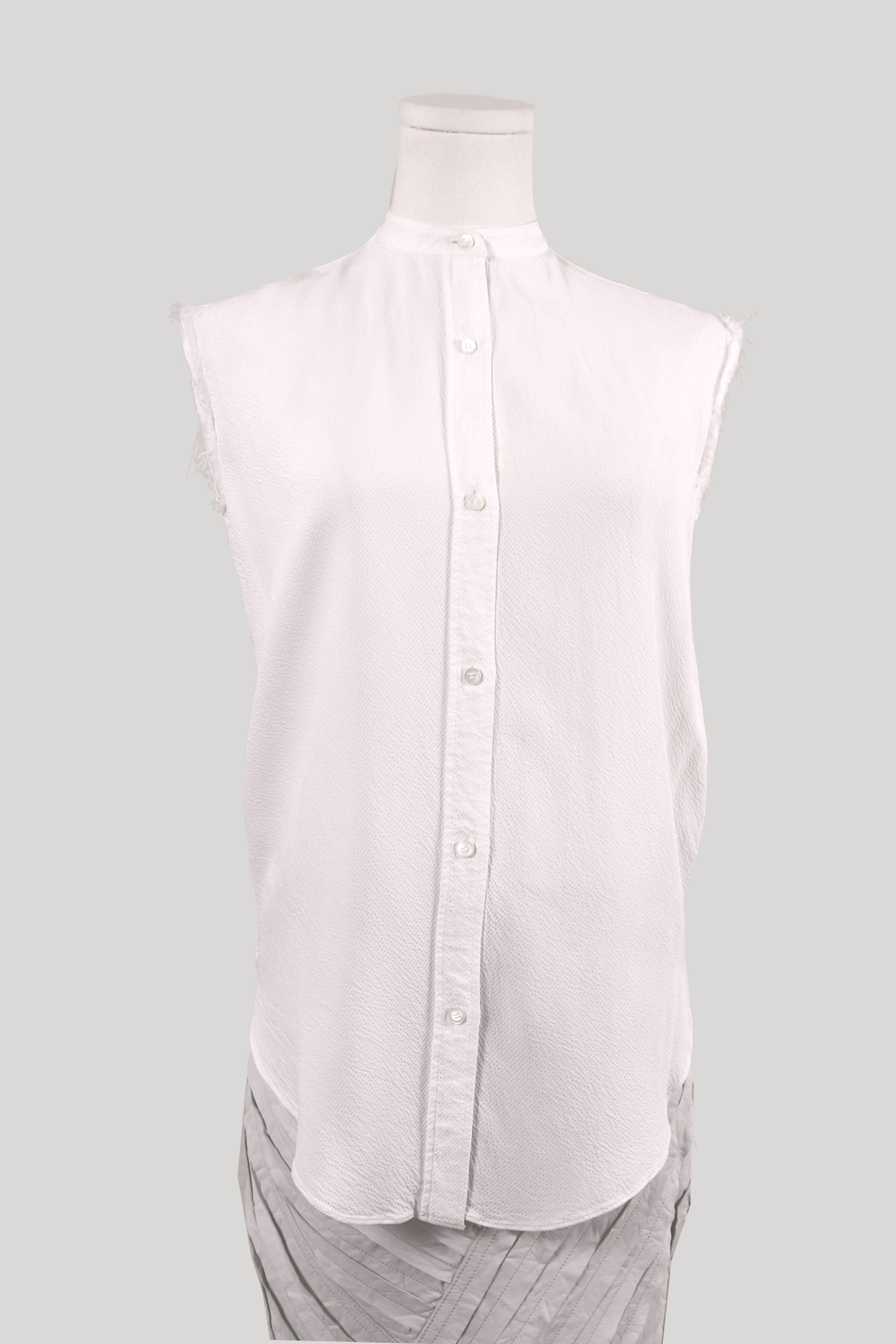 Helmut Lang | tie back viscose top