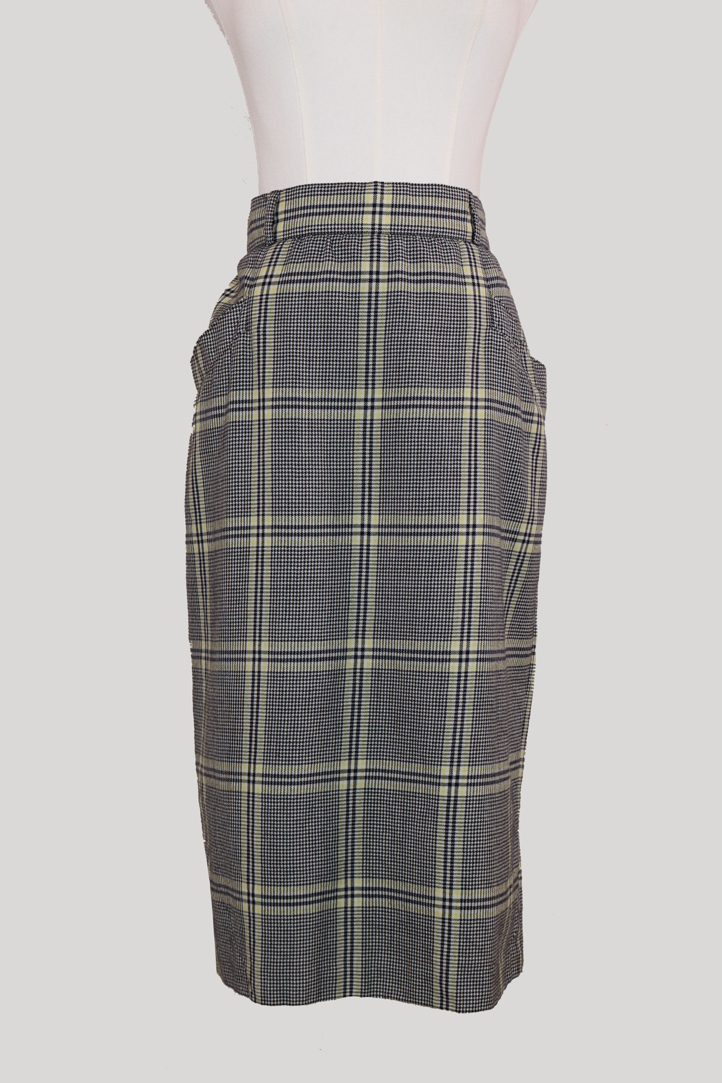 Escada by Margaretha Ley | glen plaid skirt