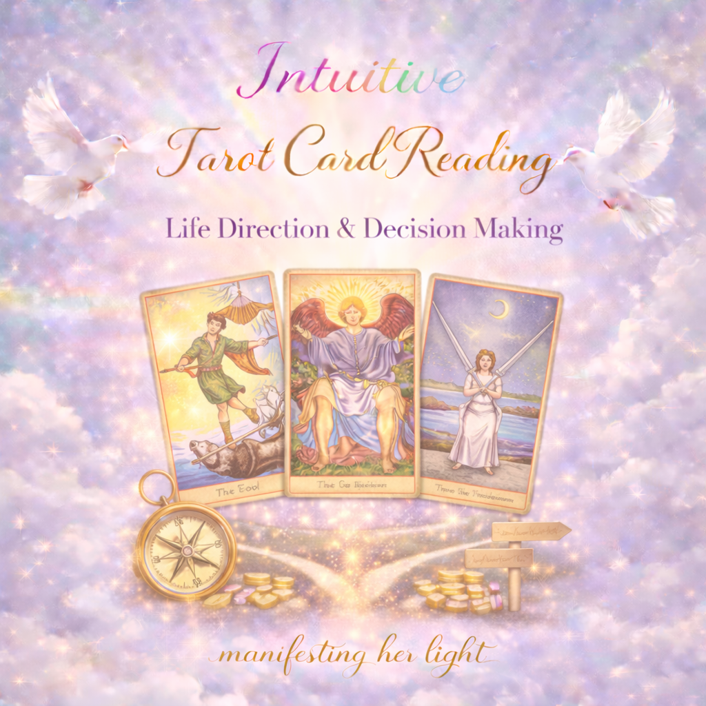Intuitive Tarot Card Reading- Life Direction & Decision Making Mini