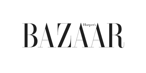 Harper's Bazaar logo in black text on a white background.