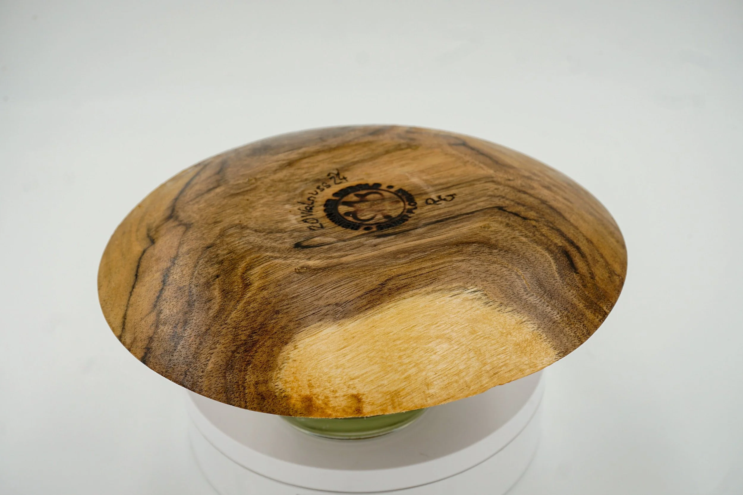 Flache Holzschale Höhe 2 cm – minimalistisches Design