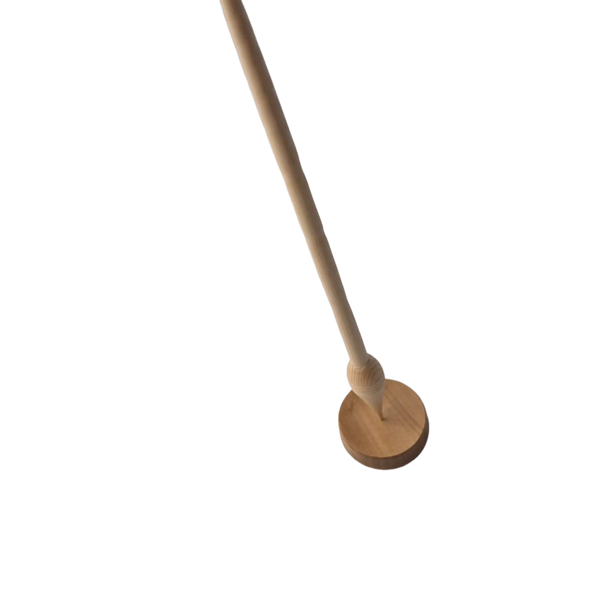 Supported Spindel in Laufschälchen – ruhiger Lauf für präzises Spinnen