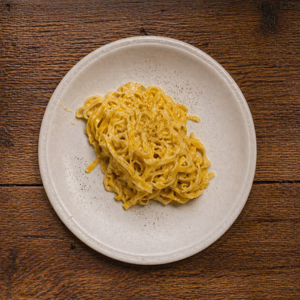 Tagliolini con Crema di Parmigiano