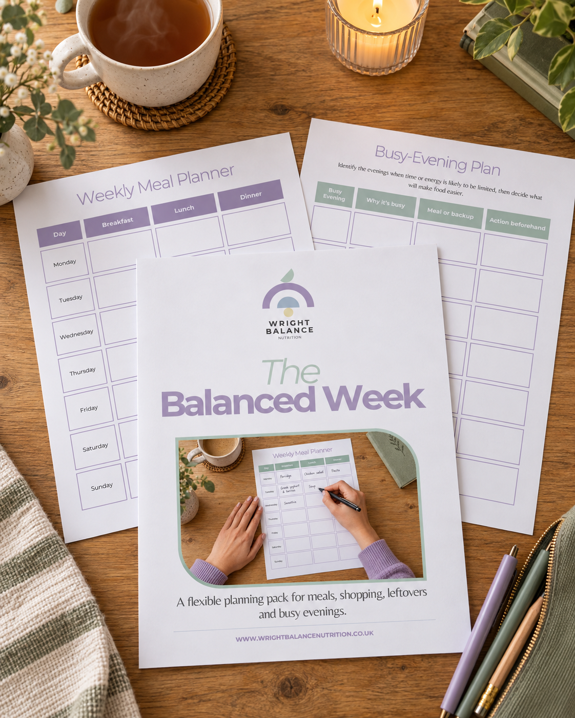 The Balanced Week Resource Pack
