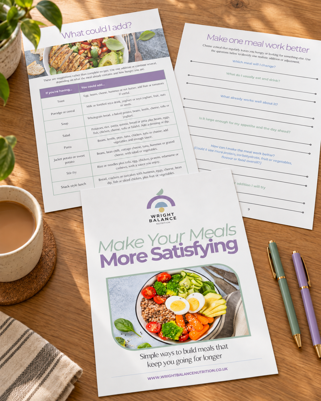 Make Your Meals More Satisfying