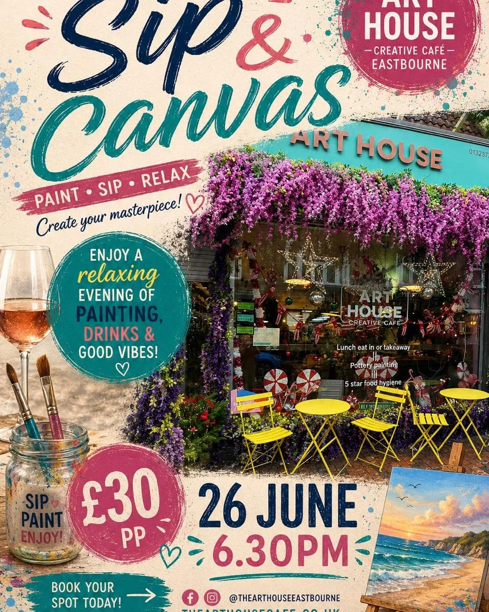 🎨 Book onto our popular Canvas Painting Workshop! 🎨

Join Maureen on Friday 26th June for a fun and relaxing painting session suitable for all abilities.

🖌️ Create your own masterpiece on an A3 canvas
🎨 Step-by-step guidance from Maureen
☕ Refre