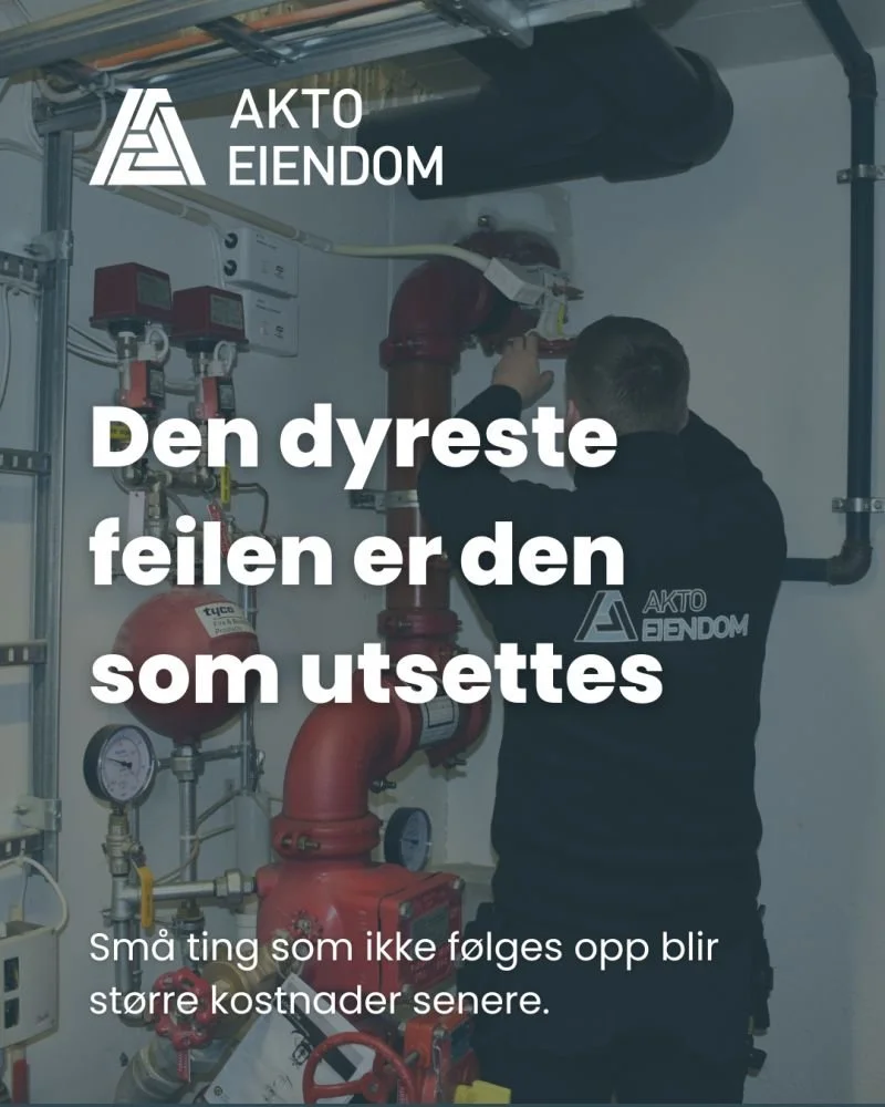 Den dyreste feilen er den som utsettes.