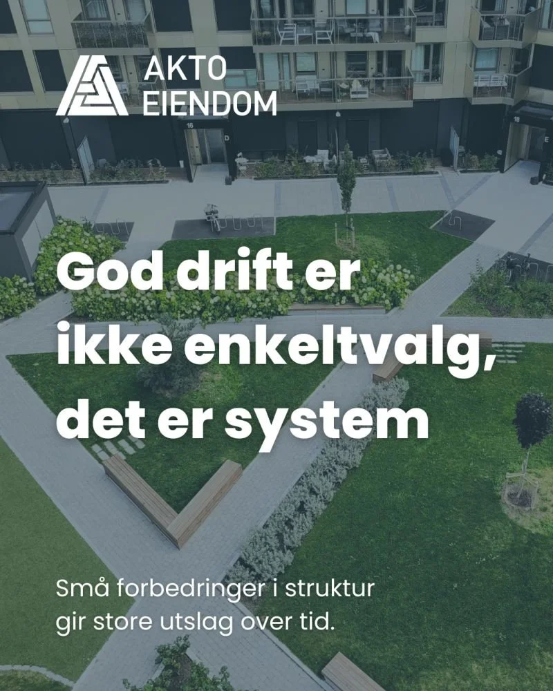 God drift handler ikke om enkelttiltak, det handler om system.
