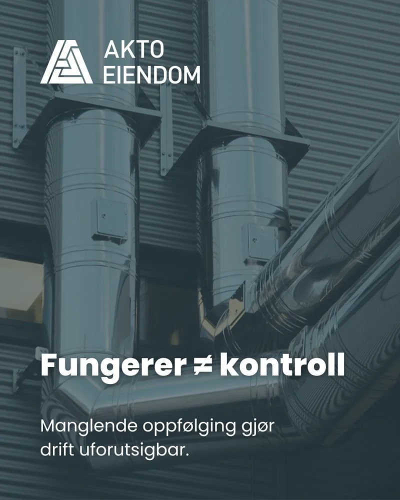 At det fungerer er ikke det samme som å ha kontroll