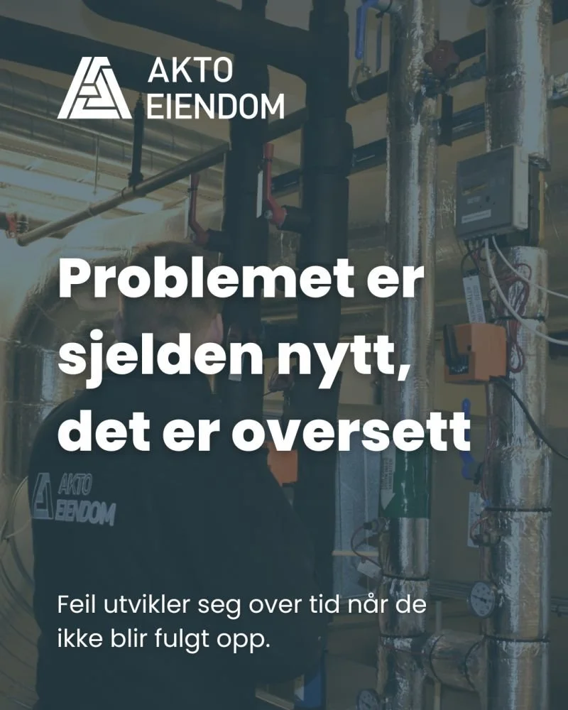 Problemet er sjelden nytt, det er oversett