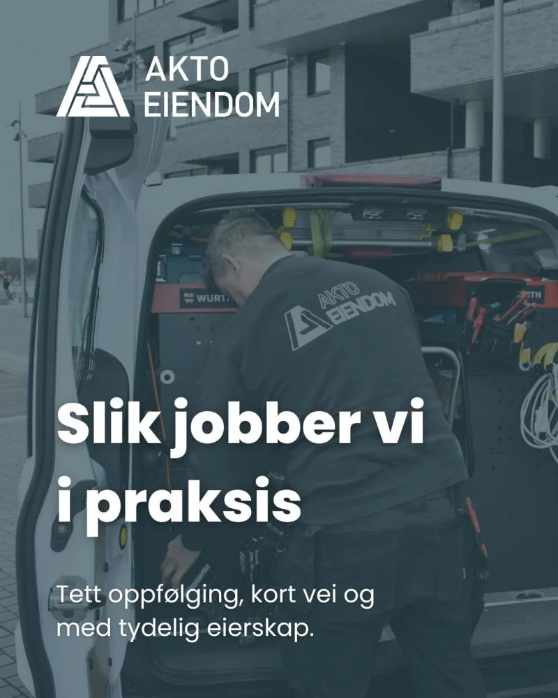 Slik følger vi opp en eiendom i praksis.
