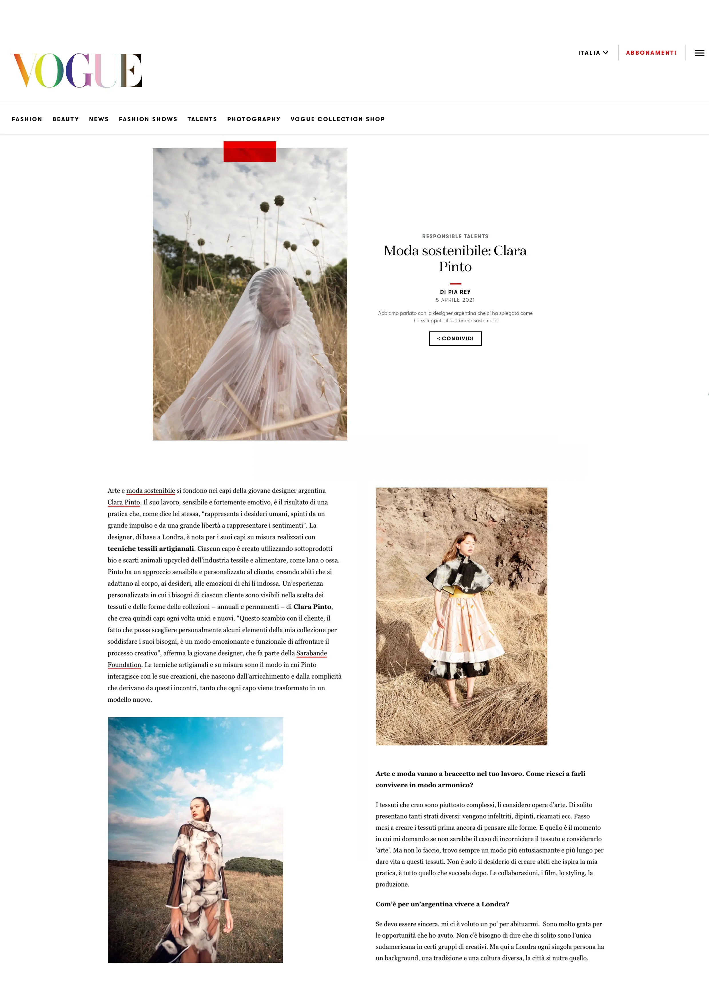 VOGUE ITALIA