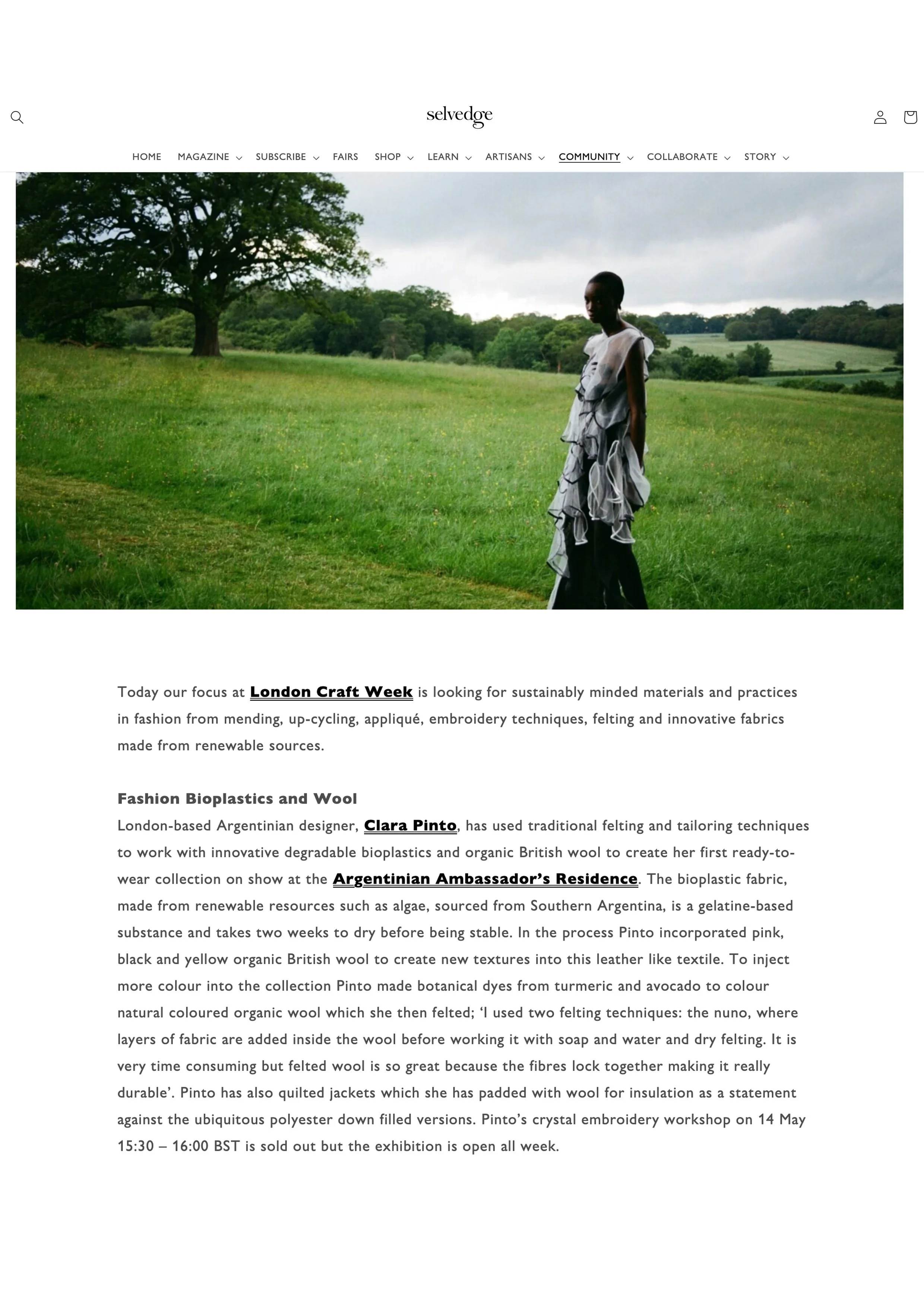 SELVEDGE MAGAZINE