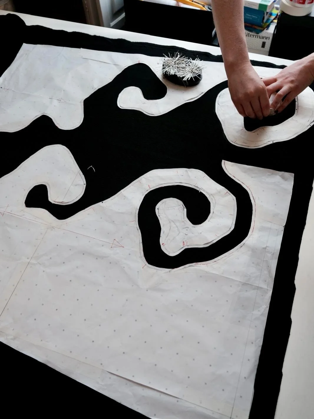 The making of the Fate Skirt

Gathered 100% silk organza ruffles, applied panel by panel from waistband to hem, building volume against the clean structure of black cotton rib beneath.

Made to stand alone, or worn as a set with the Fate Top.
Ready t